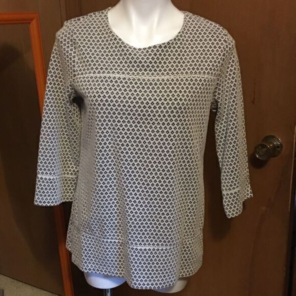 4/$25 Kim Rogers 3/4 Length Sleeve Top‎